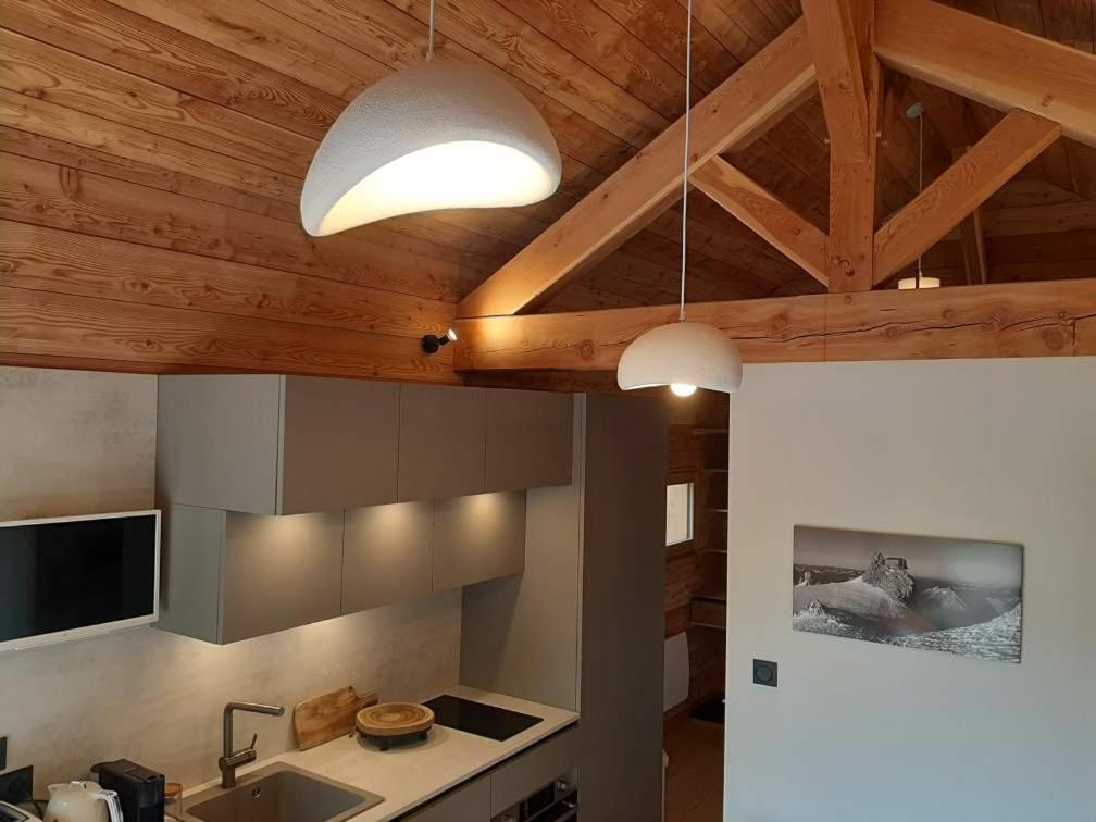 Petit Chalet Neuf Independant 2 Pers "La Cabane De Jean " Briancon  Luaran gambar